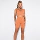 thumbnail image 3 of Conjuntos de entrenamiento sin costuras Zulema Leggings de yoga Trajes de ejercicio para fitness S Amarillo Naranja, 3 of 7