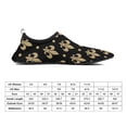 thumbnail image 3 of Gold & Black Fleur De Lis Water Shoes Beach Slip-on Shoes for Men Women Swim Pool Yoga Surfing Sneakers Quick-Dry Sports Barefoot Shoes, 3 of 5