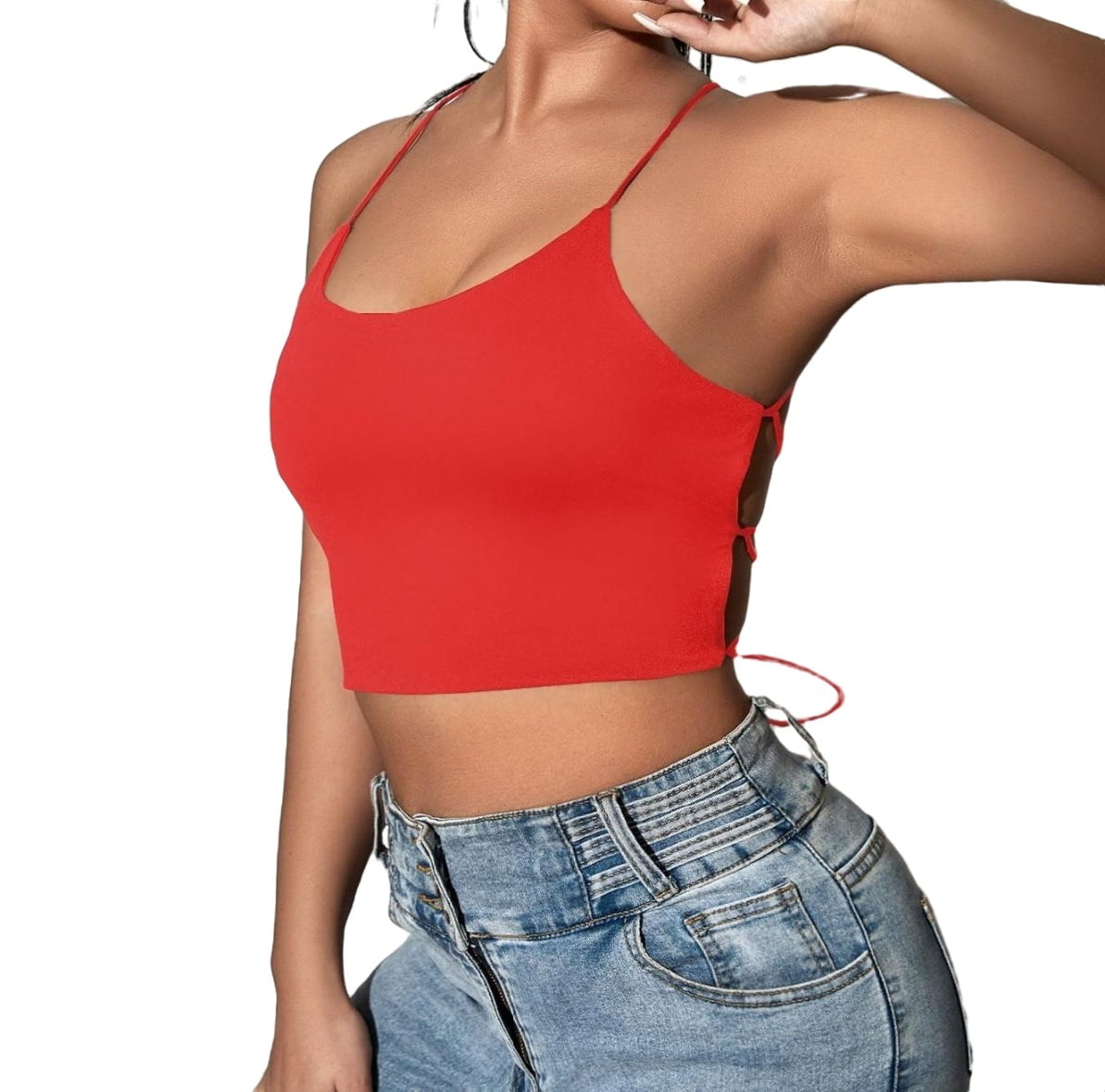 burnt orange camisole top