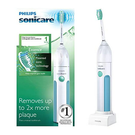 Philips Sonicare Removes up to 2x more plaque Essence Sonic Rechargeable Toothbrush,