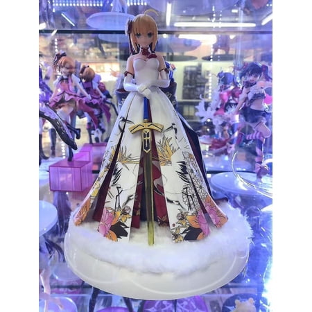 ACGN Figure 26cm Anime Fate/stay Night Saber Altria Pendragon Crane Clothes Japane