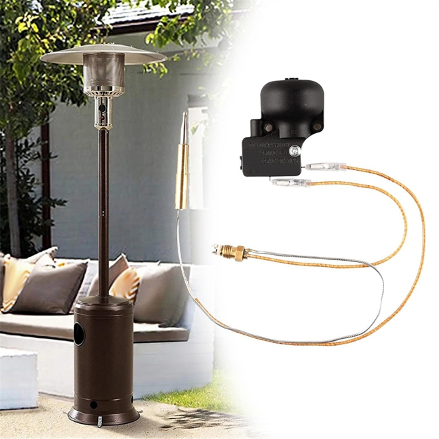 2 Pcs Thermocouple and Tilt Switch Suitable for Outdoor Patio Heater Suitable Winter Thermocouple Sensor Kit