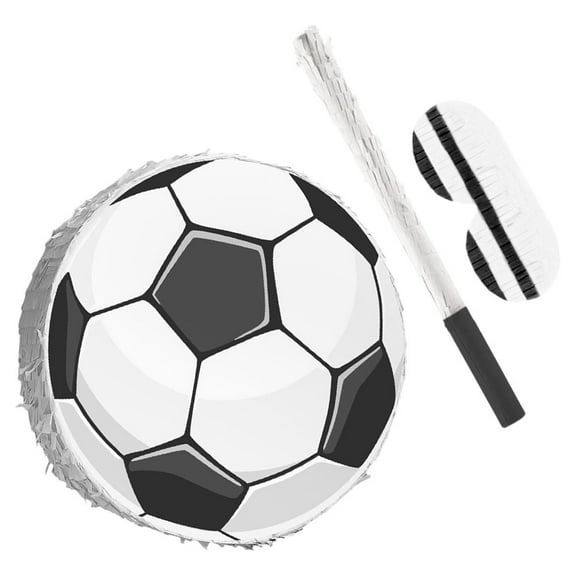 TABLZONE Football Pinata Set with Cardboard - Perfect Sports Party Decoration for Football Fans