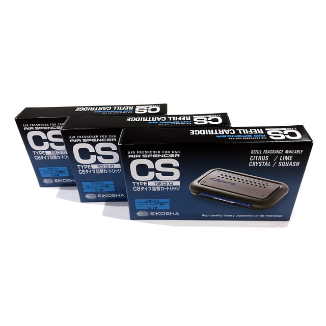 Cartuchos de recarga para ambientador Air Spencer CS-X3 Squash x3