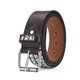 thumbnail image 1 of (Brown 110cm) Studded Belt Rivet Belt with Shiny Pyramid Studs for Women and Men Gothic Clothing Accessories, 1 of 5