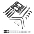 thumbnail image 2 of Motorcycle Side Box Bracket, Powder Coating Abrasion Proof Safe Support Motorcycle Luggage Side Case Rack  for Motorbike, 2 of 7