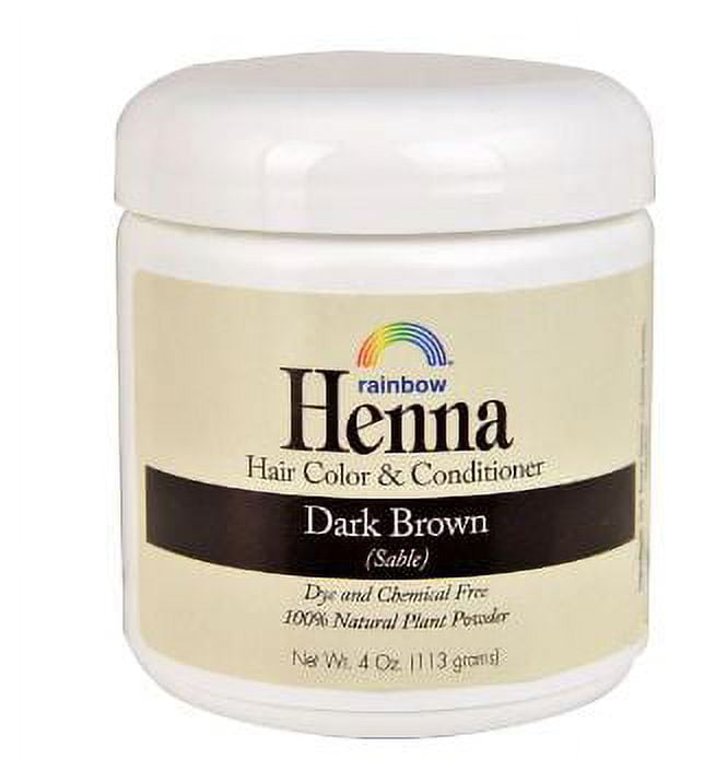 Rainbow Research Henna Hair Color & Conditioner, Pure Powder