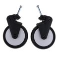thumbnail image 3 of yotijay 1 Pair Rubber Infant Stroller Wheels Stroller Newborn and Toddler /Rear Front, 3 of 9