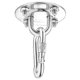 thumbnail image 1 of Ceiling Hook Hanging Chair, Stainless Steel Professional Ceiling Bracket Punching Bag Bracket Punching Bag Bracket, Load Capacity Up To 400kg, 1 of 5