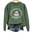 thumbnail image 4 of YVNAURA Halloween Graphic Letter Print Pullover Sweatshirt for Women Crewneck Long Sleeve Oversized Relaxed Fit Vintage Spooky Season Casual Fall Top 1 Pack, JN,S, 4 of 4