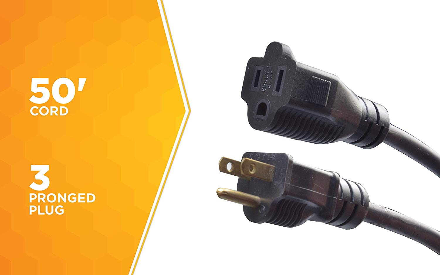 Woods Products 982452 50-Foot SJTOW Agricultural Outdoor Heavy Duty All- Weather Extension Cord