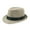 Light Khaki, variant on Meidiya Men Short Brim Fedora Hat Classic Summer Beach Sun Hat Fashion Linen Panama Cap Crimping Sun Visor Hat for Men