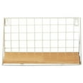 Denbek Wire Shelving, Creative Wall Rack White Large, 1*Storage Rack