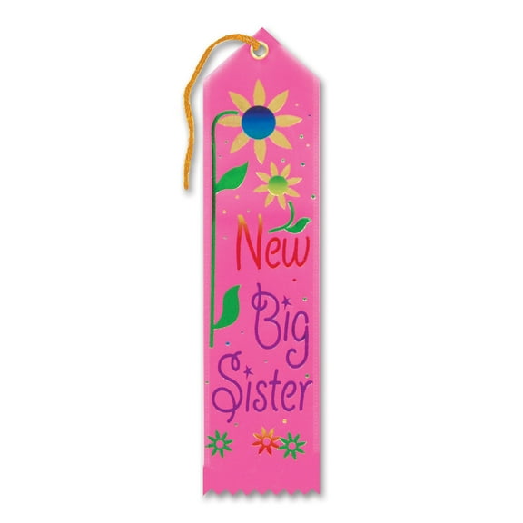New Big Sister Award Ribbon