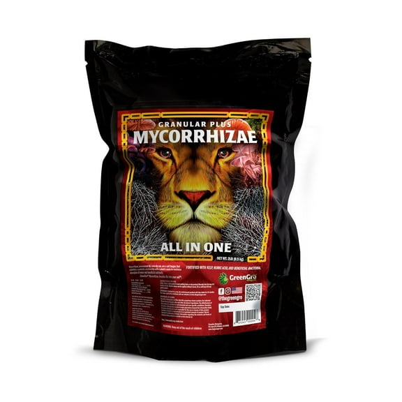 Granular Plus Mycorrhizae - 2 lb Pouch by GreenGro Biologicals