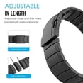 thumbnail image 3 of No Gaps Quick Fit Stainless Steel Strap For Samsung Galaxy Watch 6 Classic 43mm 47mm 40mm 44mm Band For Watch 5Pro 45mm Bracelet, 3 of 12