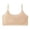 Khaki, variant on Women's Bra Yoga Mini Cami Seamless Bralette Microfibr Stretch Bra Thin Strap Bralette for Ages 7-12Y