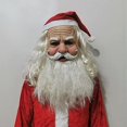 thumbnail image 2 of Máscara de abuela Cubierta de cabeza de anciano Máscara de abuelo de Navidad Accesorios navideños Máscara de personaje de látex, 2 of 5