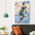 thumbnail image 4 of Ja Morant Poster 2 Wall Art Canvas Print Poster Home Bathroom Bedroom Office Living Room Decor Canvas Poster, 4 of 5
