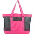 thumbnail image 4 of Eastsport Neon Mesh Beach Tote Bag - Pink, 4 of 4