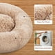 thumbnail image 2 of Cama relajante tipo donut FluffyDream para perros y gatos, 30 pulgadas, color marrón, 2 of 5