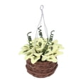 thumbnail image 4 of Cesta colgante decorativa de resina BuyWeek para casa de muñecas resistente y duradera, 4 of 14