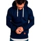 thumbnail image 1 of Sexyshine Otoño Invierno Casual Manga Larga Cuello Embudo Cuadros Jacquard Jersey Con Capucha Top Sudadera Sudaderas, 1 of 4