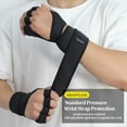thumbnail image 4 of 4X XL Guantes Deportivos de Entrenamiento para Hombres y Mujeres Guantes de Entrenamiento Fitness Culturismo Levantamiento de Pesas Gimnasio Mano Guantes de Muñeca Negro B, 4 of 5