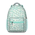 thumbnail image 1 of Wildflower and Butterfly Illustration Backpack - Lightweight Breathable Student Backpack, 1 of 6