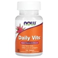 thumbnail image 1 of NOW Foods, Daily Vits, Suplemento multivitamínico y mineral, 100 comprimidos, 1 of 2