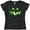 Storm Camo, variant on Viciously Grinning Pumpkin Face in Lime Green Glow Women's T-Shirt