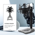 thumbnail image 5 of CIMAXIC Support de Microphone de Bureau Universel 1 Pce Support de Micro Réglable Accessoire Audio (Noir), 12.8"X4.92"X4.33 Pouces, 5 of 5