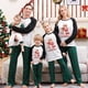 thumbnail image 1 of New Year's Clothes 2024 Mother Daughter Father Son Christmas Matching Pajamas Set Cartoon Elk Soft Loose Sleepwear Family Look, 1 of 3