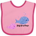 thumbnail image 3 of Inktastic Big Brother with Lil' Sister Boys Baby Bib, 3 of 4