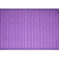 thumbnail image 1 of Ahgly Company Indoor Rectangle Abstract Pink Contemporary Area Rugs, 7' x 10', 1 of 4