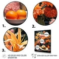 thumbnail image 3 of Designart "Floral Shades of Mexican Sombrero I" People Framed Wall Art - Global Orange Mexican Art Entryway Framed Wall Art, 3 of 6