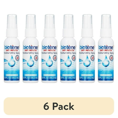(6 pack) Biotene Dry Mouth Moisturizing Spray - 1.5 fl oz