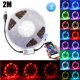 thumbnail image 1 of Bearachild Tira de luz LED RGB 5050 USB Cinta de luz flexible Soporte de teléfono Control de aplicación Bluetooth Iluminación navideña Numero 3 Bearachild HA024359-03, 1 of 1