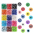 thumbnail image 2 of 450 Piezas de Abalorios de para Manualidades, Abalorios de con Caja de Almacenamiento para Joyas, Pulseras, Pendientes, Co perfecl Perlas espaciadoras artesanales, 2 of 8