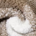 thumbnail image 4 of YunPes Girls Flannel Plaid Shacket Jacket Fuzzy Furry Hooded Jackets Sweatshirt Warm Soft Boys School Streetwear Trendy Outfits, 4 of 4