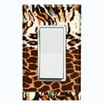 thumbnail image 1 of Metal Light Switch Plate Cover African Safari Animal Print Tribal Art Pattern SFR046, 1 of 13