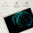 thumbnail image 6 of Elephant Stock Green Flower Wall Art - Horizontal Canvas Wall Art - Living Room Wall Decor - Floral And Botanical Canvas - Teal And Black Decor - 24" x 16", 6 of 8