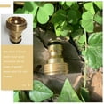 thumbnail image 3 of Hose Accessories 2 Sets Garden Quick Connect Adapter Connector Suite Brass, 3 of 6