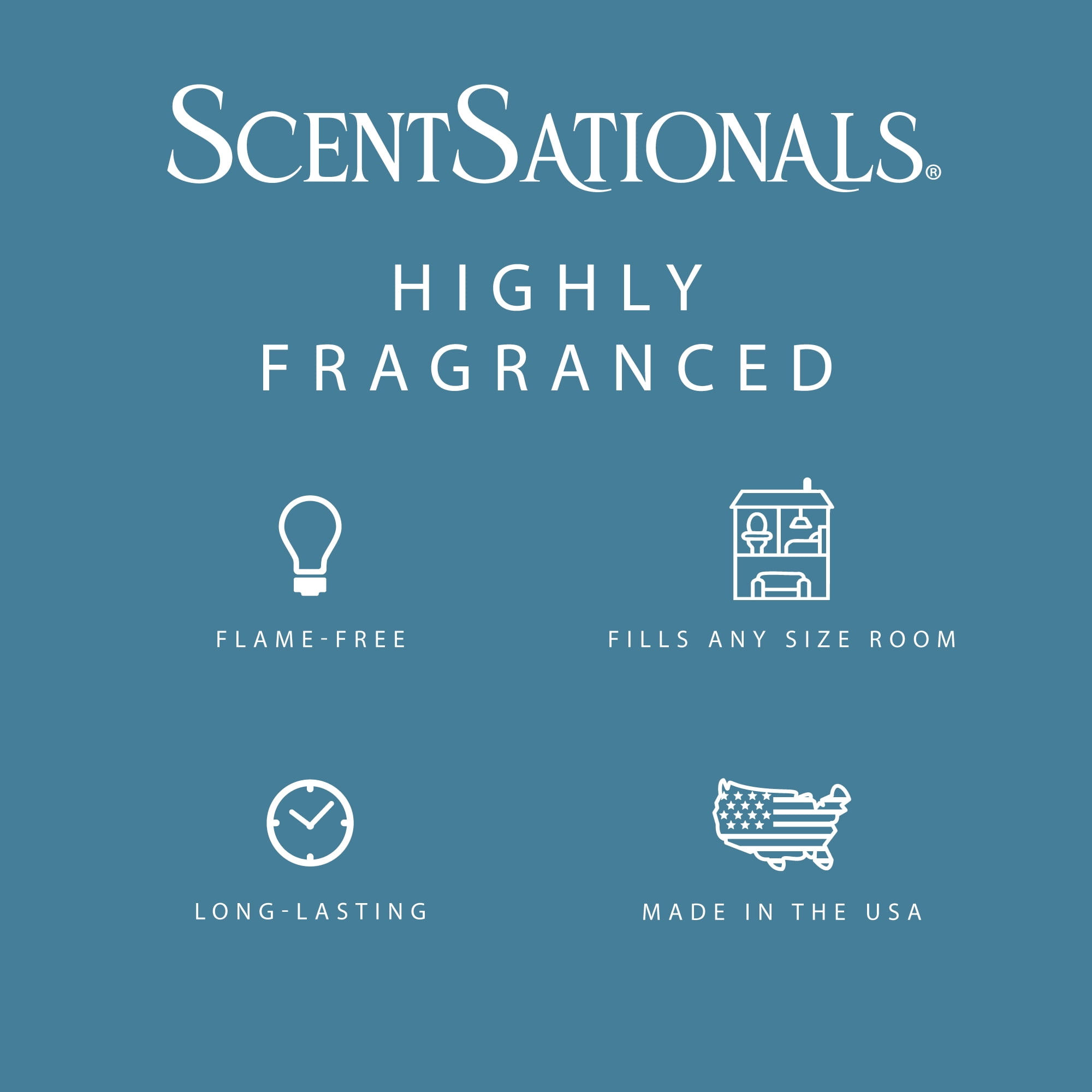 Azure Serenity Scented Wax Melts, Scentsationals, 2.5 oz
