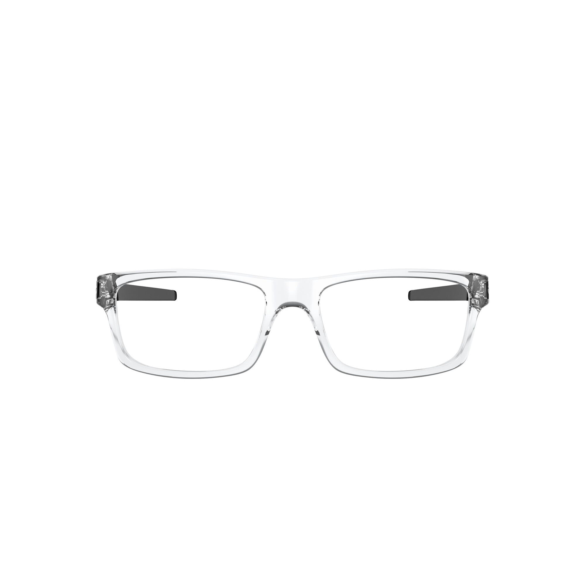 Oakley Unisex Size 54 Rectangular Currency Optical Glasses, Polished Clear/Demo Lens