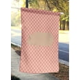 thumbnail image 2 of Carolines Treasures BB7937CHF Drapeau Welsh Pig Pink Check Canvas House, 2 of 4