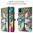thumbnail image 1 of Case For 11" TCL NXTPAPER 11 Tablet Folding Cover with Elastic Closure Love tree, 1 of 6