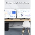thumbnail image 6 of DP Displayport to HDMI Adapter Cable 6FT 4K@60Hz, Ixever Display Port to HDMI Cable Cord UHD 4K for Monitor, Projector, DP to HDTV, 6 of 6