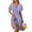 Light Purple, variant on Summer Dresses For Women 2026 Deep V Neck Flutter Sleeve Floral Wrap Mini Dress Split Hem A Line Casual Summer Sundress Purple 2XL