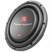 Power Acoustik 10 Powerful 600W RMS Shallow Car Subwoofer Loud Speaker, Black